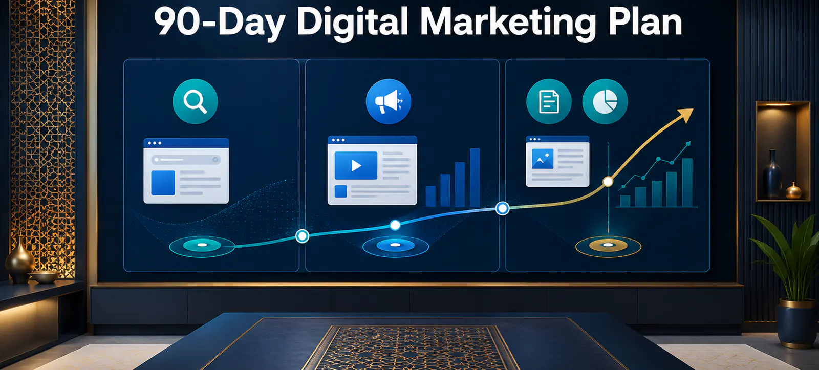 Digital Marketing Expert in Dubai: A 90-Day Growth Plan